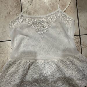 Y2KGuess Ivory Lace Camisole
